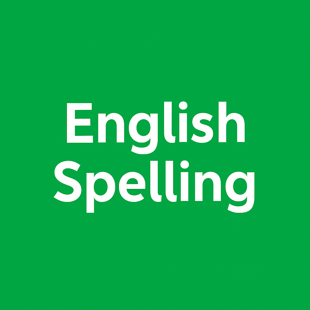 English Spelling